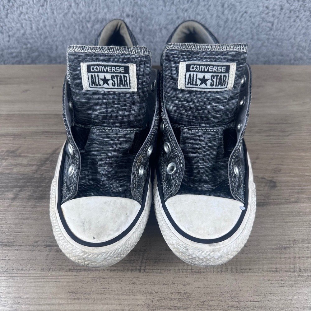 Converse Chuck Taylor All Star Womens Size 6 Grey Space Dye Knit Low Top 558557F